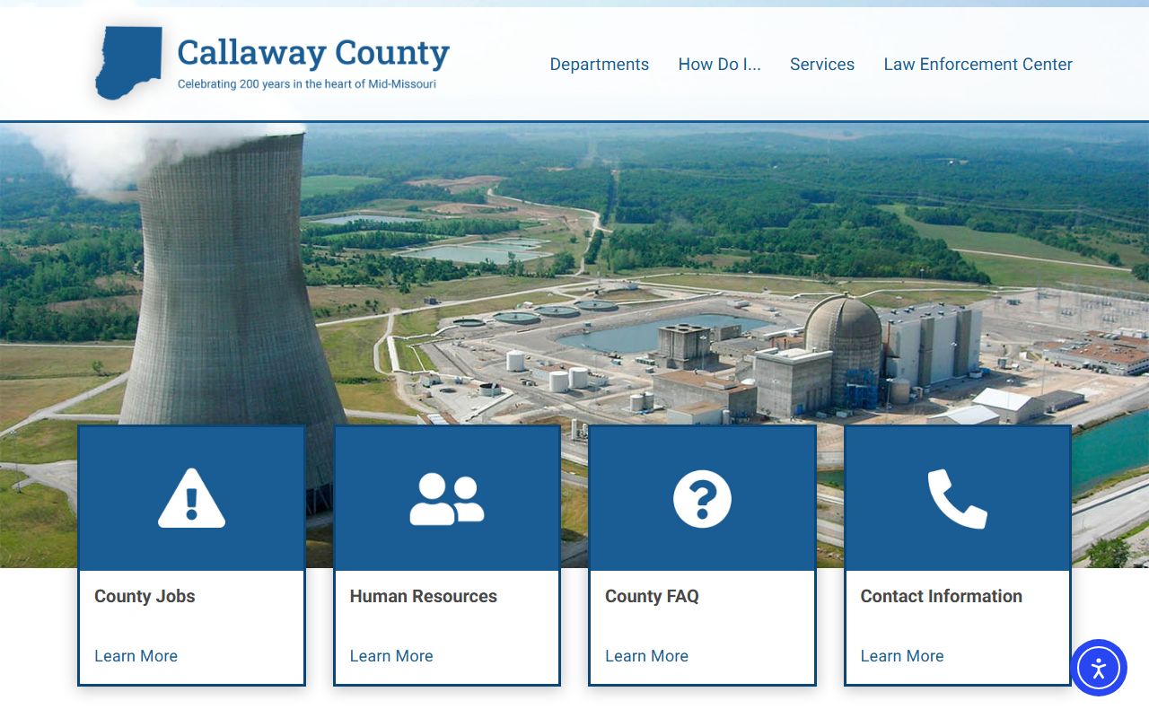 Callaway County government resources for criminal history records