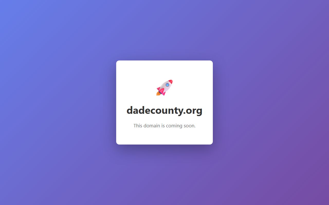 Dade County government resources for criminal history searches