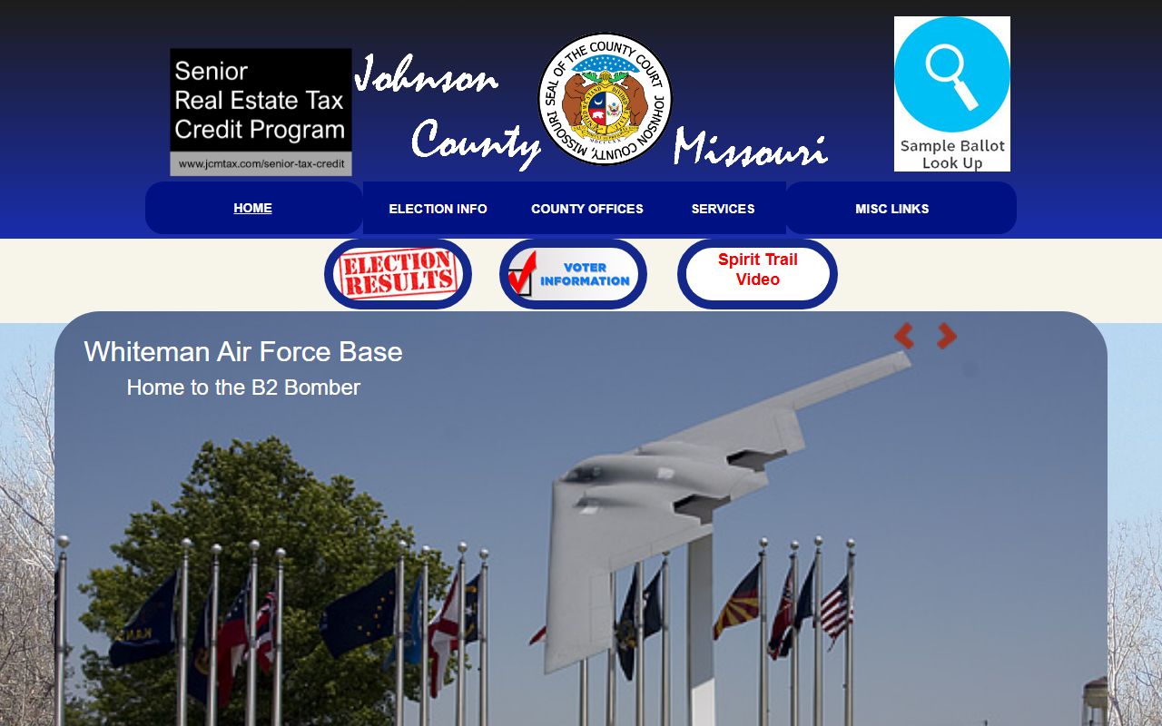 Johnson County government resources for criminal history record searches