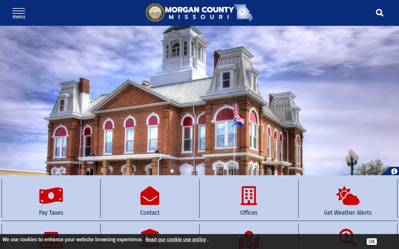Morgan County government resources for criminal history record searches