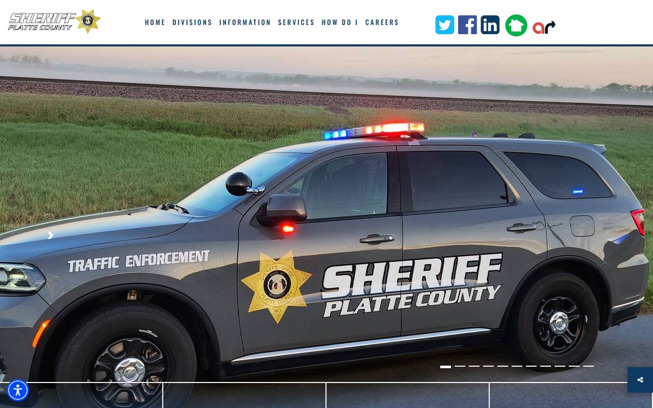 Platte County Sheriff's Office for criminal history record requests